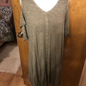 Sanctuary casual army green TShirt dress Large